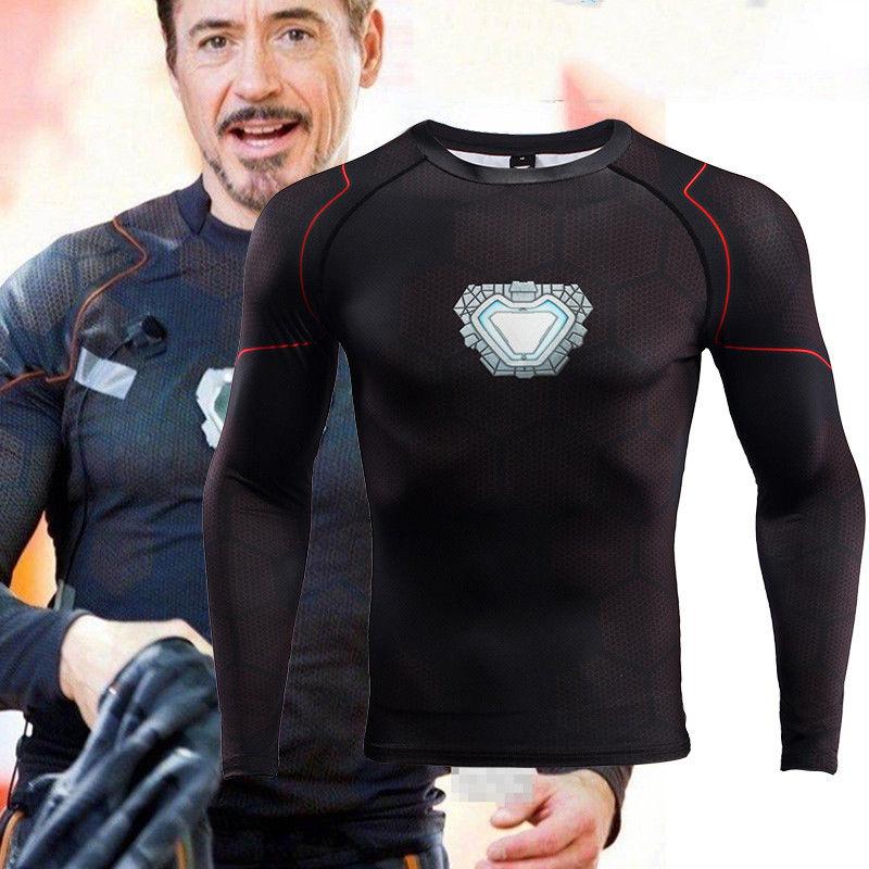 Infinity War Iron Man Long Sleeve T-Shirts