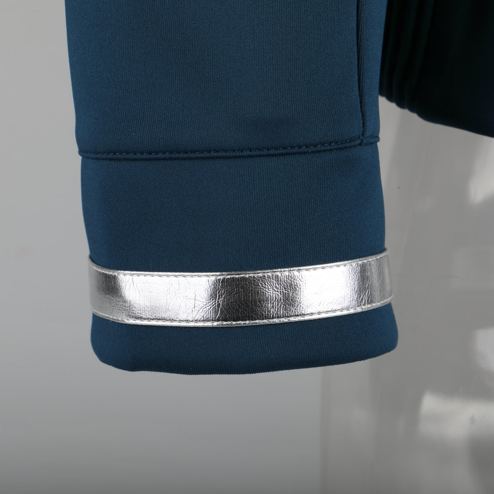 Cosermart Star Trek Discovery Season 2 Starfleet Captain Kirk Uniform A Set of Shirt Pants Badge Costumes Men Top Adult Cosplay Costume