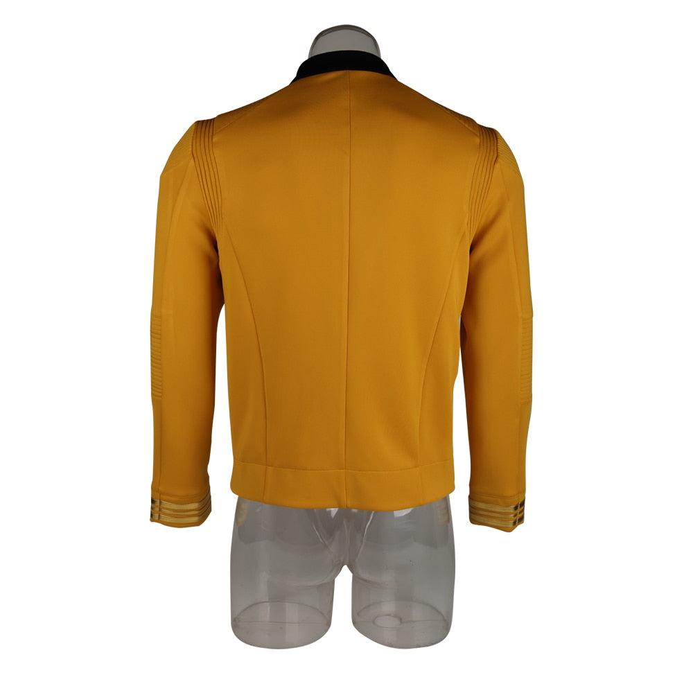 Star Trek Discovery Season 2 Captain Kirk Shirt Uniform Halloween Cosplay Costume