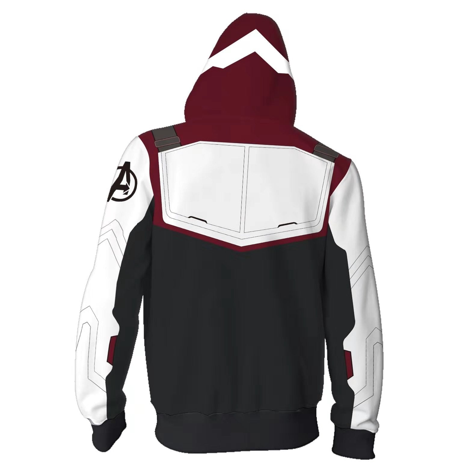 Endgame Quantum Realm Sweatshirt Jacket Advanced Tech Hoodie Cosplay Costumes