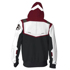 Endgame Quantum Realm Sweatshirt Jacket Advanced Tech Hoodie Cosplay Costumes