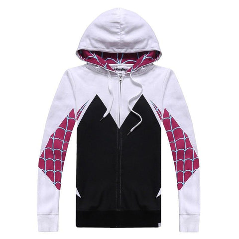 Venom Spider-Man Gwen Stacy Spiderman Cosplay Jacket Sweatshirt