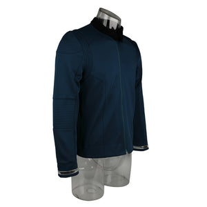 Cosermart Star Trek Discovery Season 2 Starfleet Captain Kirk Uniform A Set of Shirt Pants Badge Costumes Men Top Adult Cosplay Costume