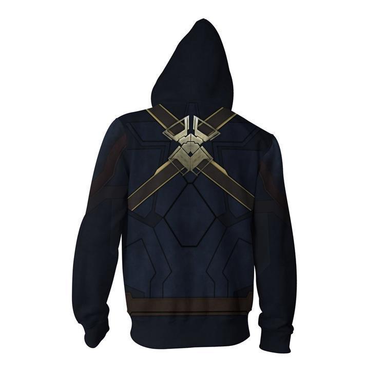 Captain America Avengers New Suit Hoodie 2019 Avengers: Endgame