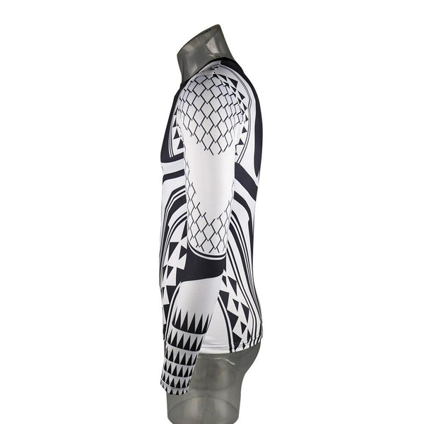 Aquaman Compression Shirt Man 3D Printed T Shirts Comics Cosplay Costume Long Sleeve Tops