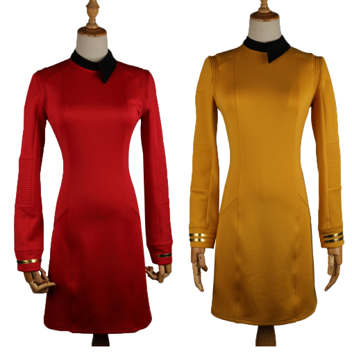 Cosermart Star Trek Discovery Season 2 Commander Female Uniform Dress Woman Cosplay Costume