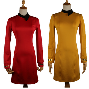 Cosermart Star Trek Discovery Season 2 Commander Female Uniform Dress Woman Cosplay Costume