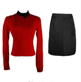 Cosermart Star Trek Discovery Season 2 Female Set Starfleet Commander Uniform Woman Cosplay Costume