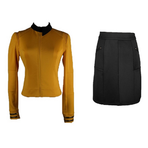 Cosermart Star Trek Discovery Season 2 Female Set Starfleet Commander Uniform Woman Cosplay Costume