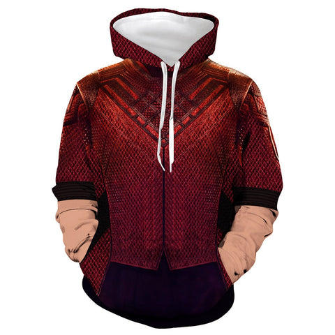Shang-Chi and the Legend of the Ten Rings Cosplay Costume Hoodie Sweater Jacket