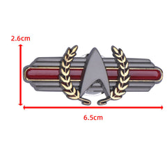 Star Trek Picard 2 Admiral Magnet Badge Pin Starfleet Brooches Accessories Props