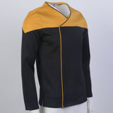 Star Trek Picard  Command Red Uniform Cosplay Starfleet Gold Blue Top Shirts Costume