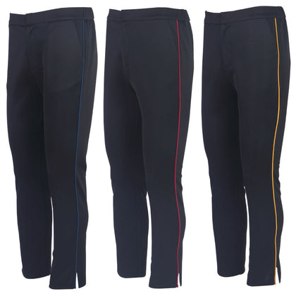 Star Trek Picard 2 Men Trousers Cosplay Starfleet Red Gold Blue Stripes Pants Costumes