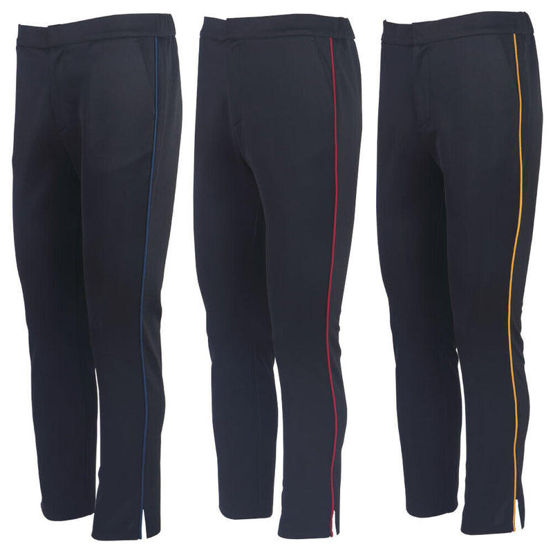Star Trek Picard 2 Men Trousers Cosplay Starfleet Red Gold Blue Stripes Pants Costumes