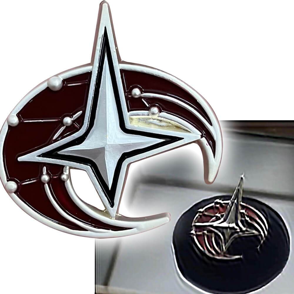 Star Trek Picard 2 Seven Of Nine Borg Magnet Cosplay Badge Halloween Props