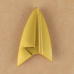 Star Trek Prodigy Captain Kathryn Janeway Magnet Badge Starfleet Pin Halloween Cosplay  Accessories