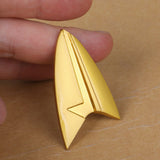 Star Trek Prodigy Captain Kathryn Janeway Magnet Badge Starfleet Pin Halloween Cosplay  Accessories