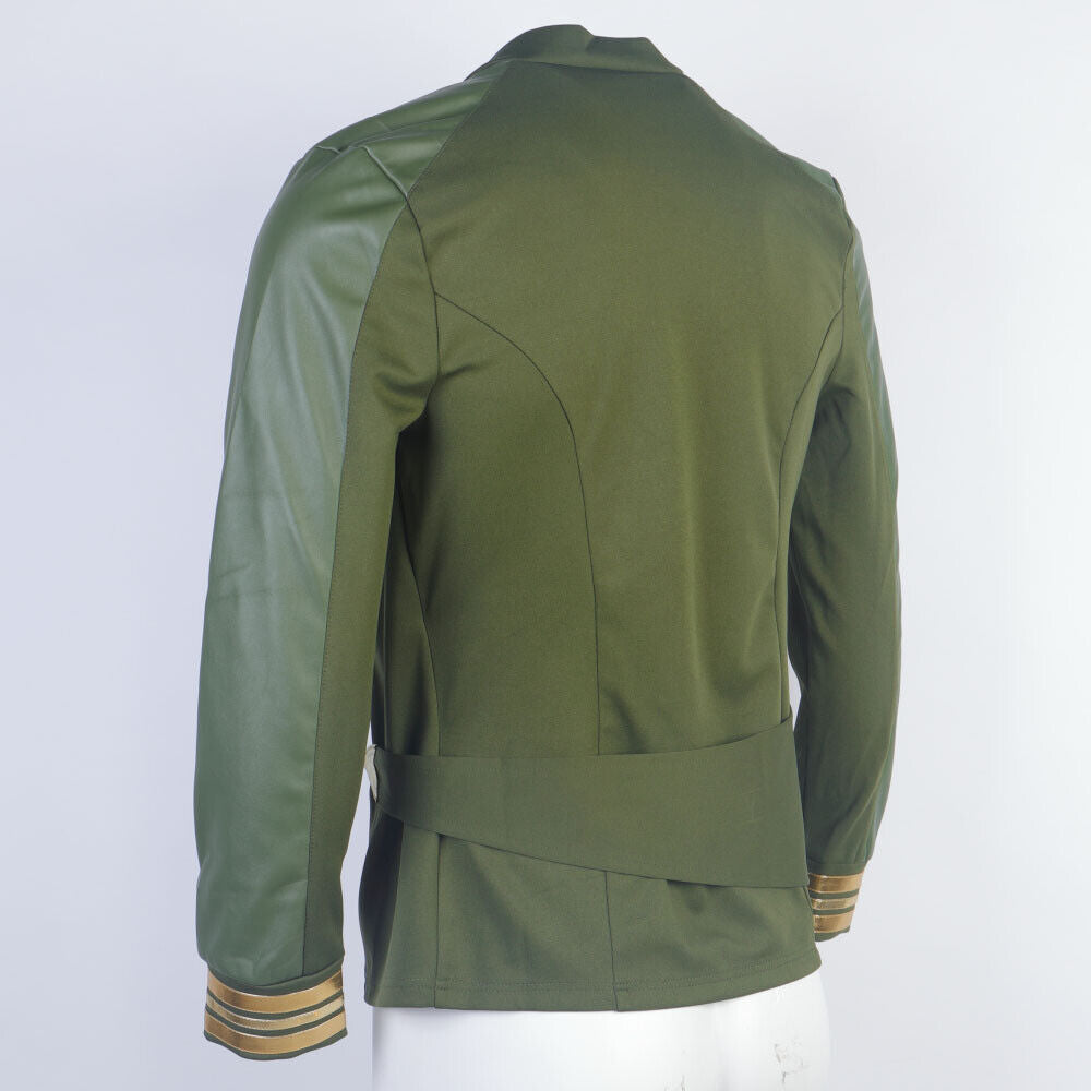 Star Trek Strange New Worlds Captain Pike Green Uniforms Starfleet Top Shirts Costumes