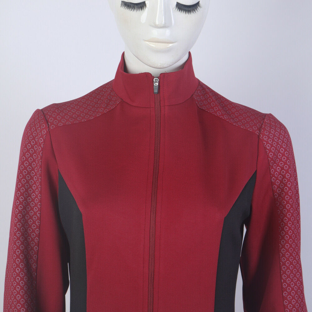 Star Trek Strange New Worlds Cosplay Number One Gold Blue Red Dress Starfleet Uniforms