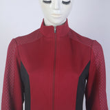 Star Trek Strange New Worlds Cosplay Number One Gold Blue Red Dress Starfleet Uniforms