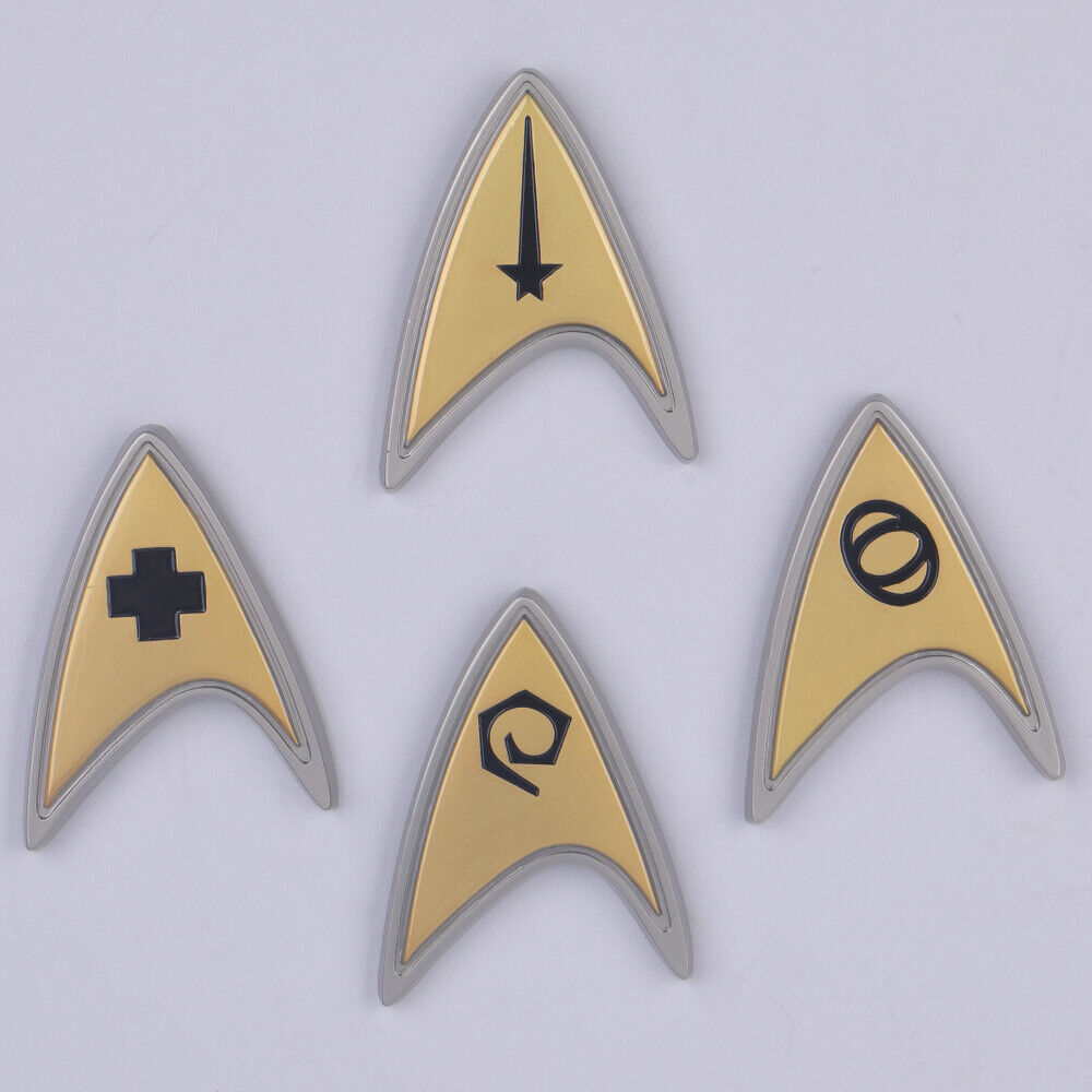 Star Trek Strange New Worlds Magnet Badges Commander Engineer Science Brooches Pins