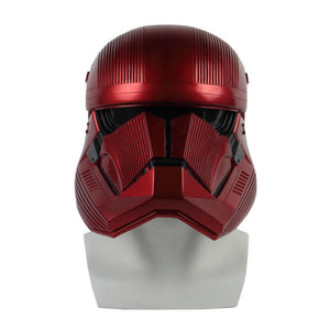 Star Wars 9 The Rise of Skywalker Sith Trooper Red Helmet Halloween Cosplay Prop