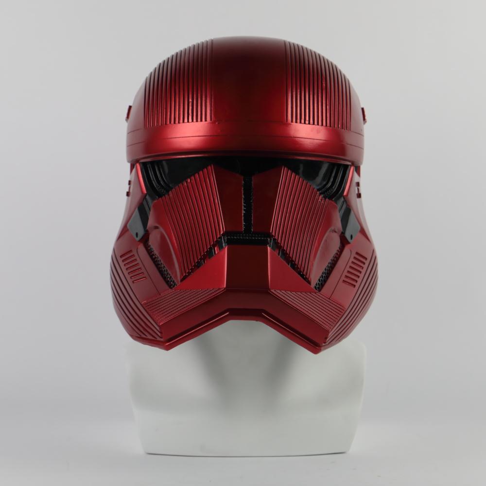 SW 9 The Rise of Skywalker Sith Trooper Red Helmet Halloween Cosplay Prop