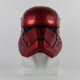 SW 9 The Rise of Skywalker Sith Trooper Red Helmet Halloween Cosplay Prop