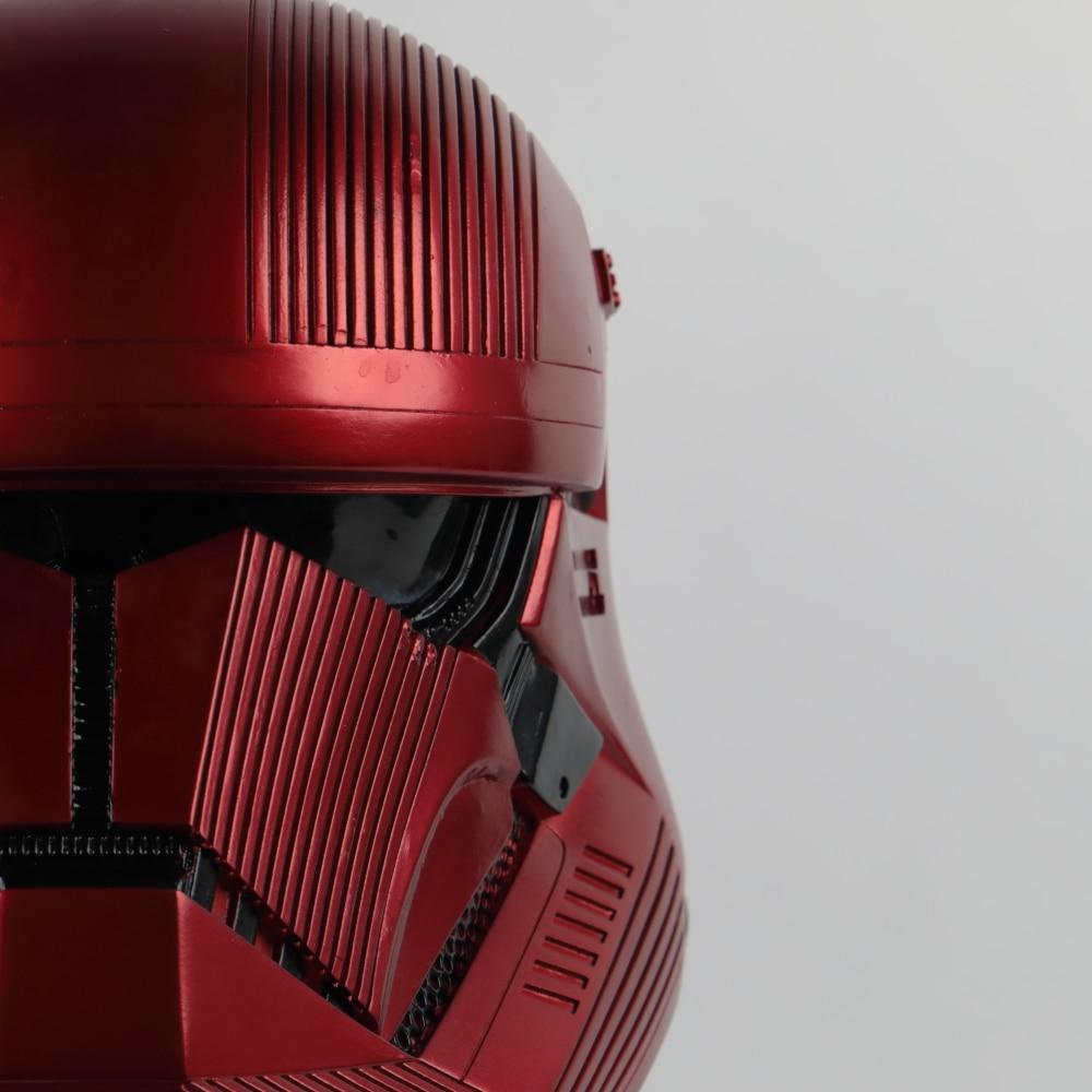SW 9 The Rise of Skywalker Sith Trooper Red Helmet Halloween Cosplay Prop