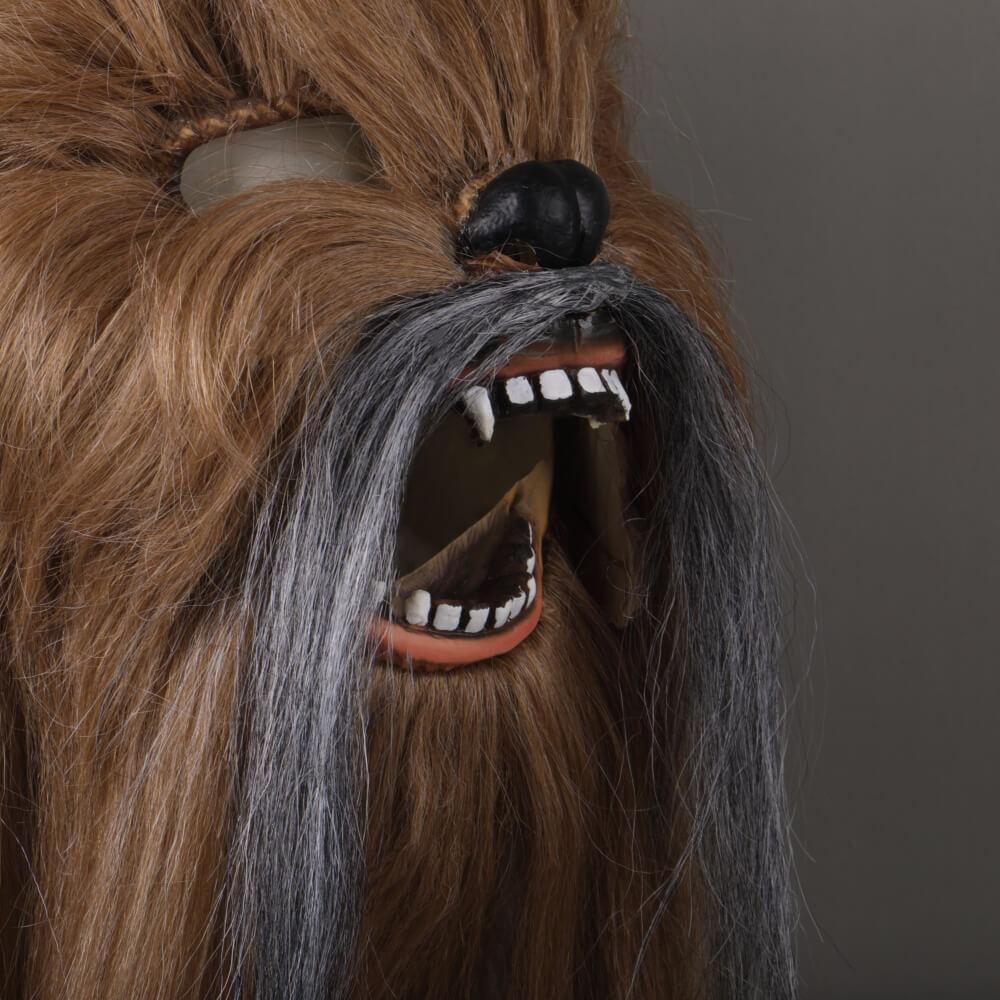 SW Chewbacca Cosplay Helmet Mask Halloween Prop