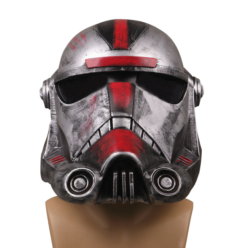 SW Helmet The Bad Batch Hunter PVC Helmet Halloween Cosplay Adult Masquerade Props