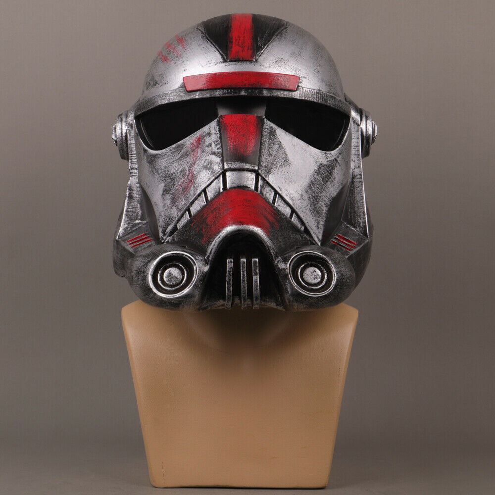 SW Helmet The Bad Batch Hunter PVC Helmet Halloween Cosplay Adult Masquerade Props