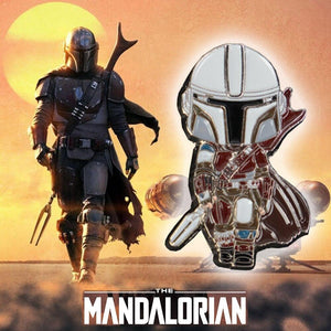 SW Mandalorian Baby Yoda Jedi Pin Badge Brooch Accessories Halloween Cosplay Props