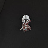 SW Mandalorian Baby Yoda Jedi Pin Badge Brooch Accessories Halloween Cosplay Props