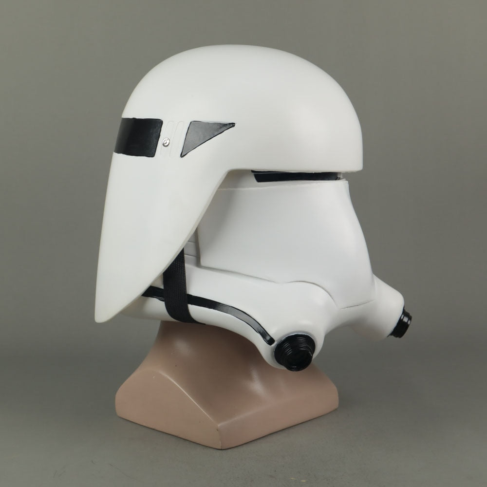 SW Snowtrooper Sith Soldier Helmet Hard PVC Halloween Full Head Mask Props