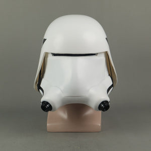 SW Snowtrooper Sith Soldier Helmet Hard PVC Halloween Full Head Mask Props