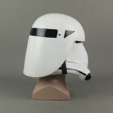 SW Snowtrooper Sith Soldier Helmet Hard PVC Halloween Full Head Mask Props