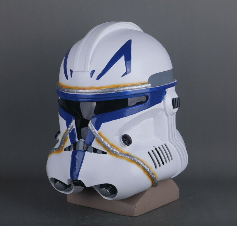 SW The Clone Wars Helmet Cosplay Captain Rex Party Full Head Props PVC
