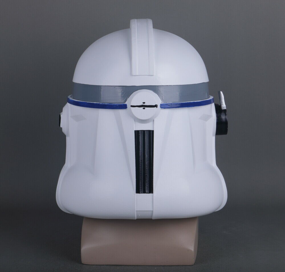 SW The Clone Wars Helmet Cosplay Captain Rex Party Full Head Props PVC