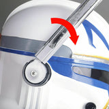 SW The Clone Wars Helmet Cosplay Captain Rex Party Full Head Props PVC