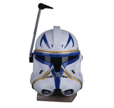 SW The Clone Wars Helmet Cosplay Captain Rex Party Full Head Props PVC