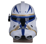 SW The Clone Wars Helmet Cosplay Captain Rex Party Full Head Props PVC