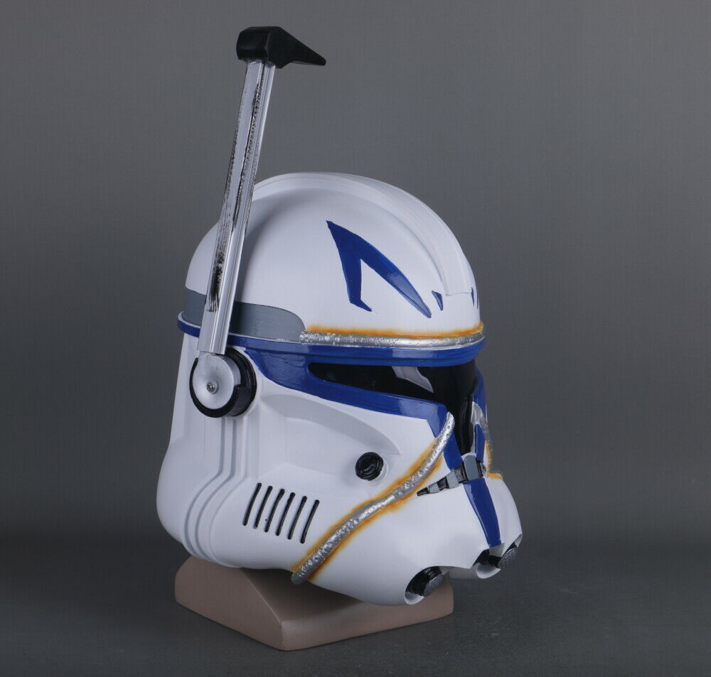 SW The Clone Wars Helmet Cosplay Captain Rex Party Full Head Props PVC