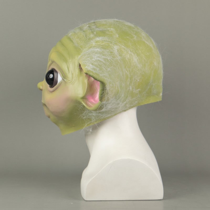 SW The Mandalorian Baby Yoda  Cosplay Helmet Glove Halloween Props