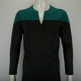 Cosermart Star Trek Deep Space Nine Blue Uniform Jumpsuit Cosplay Adult Male Costumes