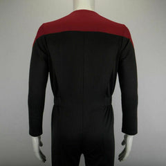 Cosermart Star Trek Deep Space Nine Commander Sisko Duty Uniform Jumpsuit Cosplay Costumes