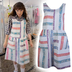 Strangers Thing Season 4 Eleven Dresses Cotton Women Dress for Adult Halloween Party Prop