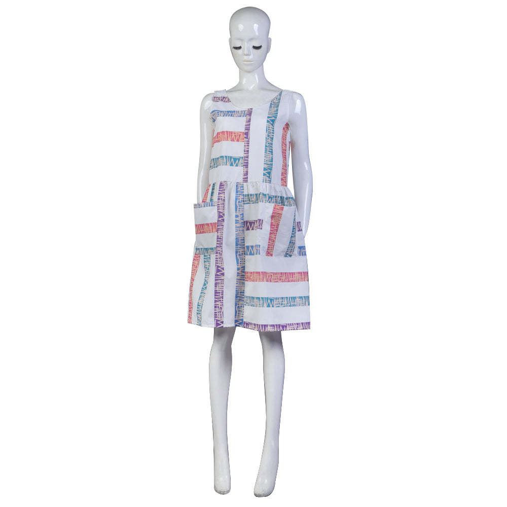 Strangers Thing Season 4 Eleven Dresses Cotton Women Dress for Adult Halloween Party Prop