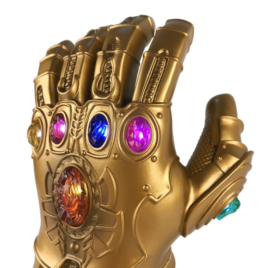 Avengers: Endgame Thanos Infinity Gauntlet Gloves Kids Edition Led Light Infinity War Glove Kids Hand Wear