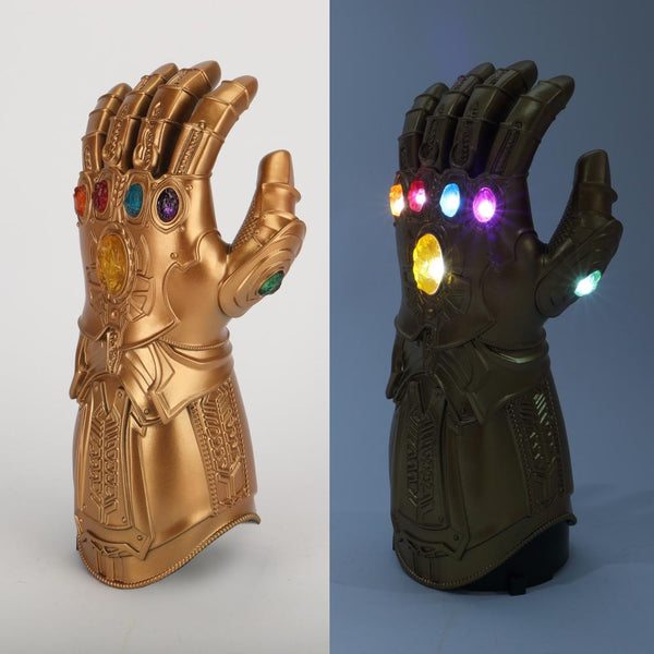 Avengers: Endgame Thanos Infinity Gauntlet Gloves Kids Edition Led Light Infinity War Glove Kids Hand Wear